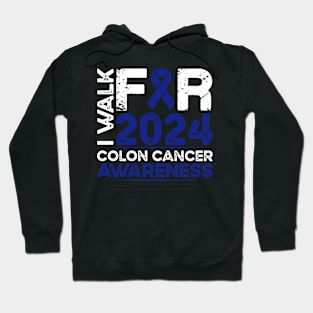 Colon Cancer Awareness Walk 2024 Hoodie